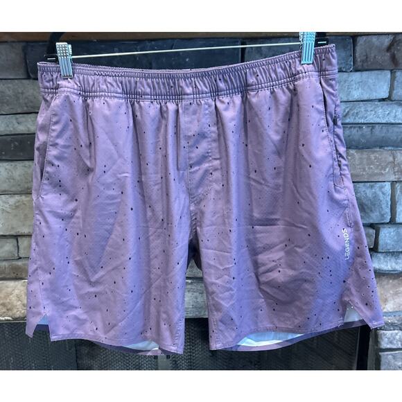 Men’s LEGENDS Purple Luka HD Lined Vented Shorts Size XL *A1 - Picture 1 of 5